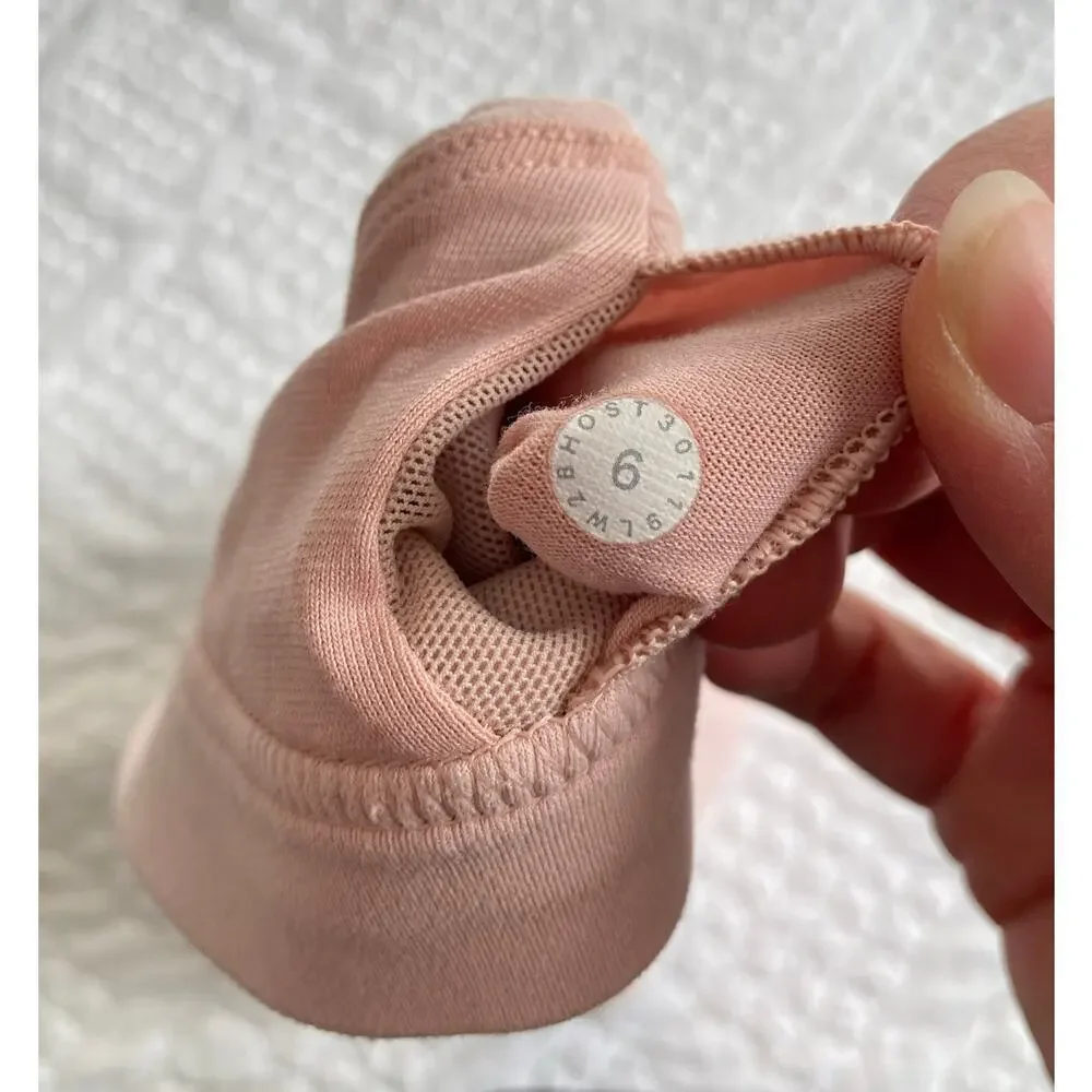 Lululemon Flow Freely Sports Bra Faint Coral Pink 6